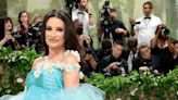 Lea Michele shows off baby bump on the Met Gala red carpet