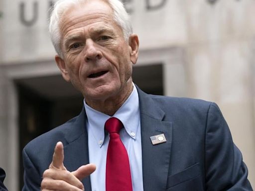 Ex-Trump adviser Peter Navarro, released from prison, decries ‘weaponization’ of justice system