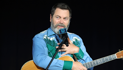 Nick Offerman mocks JD Vance in anti-Trump song