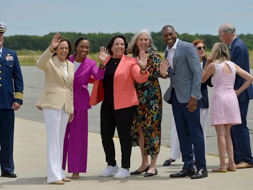 U.S. Vice President Kamala Harris is in Provincetown on Cape Cod. Live updates.