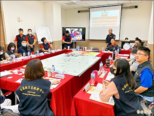 無腳本地震模擬演習 宜蘭登場