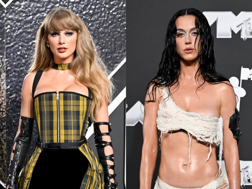 Taylor Swift’s Reaction to Katy Perry at the MTV VMAs Shows Their Feud Is Long Over