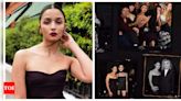 Alia Bhatt looks bewitching in black as she drops photos from her London event; Neetu Kapoor and Soni Razdan REACT | - Times of India
