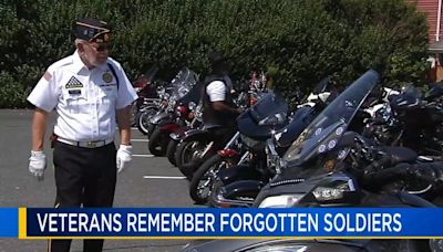 Veterans ride to remember forgotten soldiers