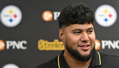 Long travel day doesn't dampen Troy Fautanu's enthusiasm about being drafted by Steelers