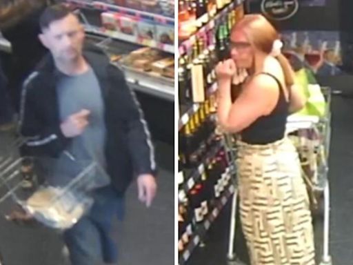 CCTV released after 21 bottles of champagne stolen from Marks and Spencer