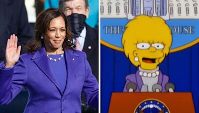 'Simpsons' fans believe this iconic Lisa Simpson moment may have predicted Kamala Harris' presidency