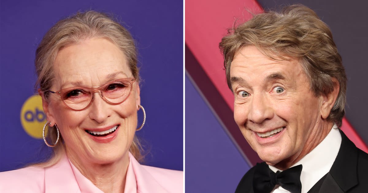 Meryl Streep and Martin Short Sit Together at 2024 Emmys