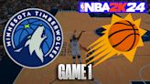 Suns Vs. Timberwolves Game 1 Results Simulated With NBA 2K24