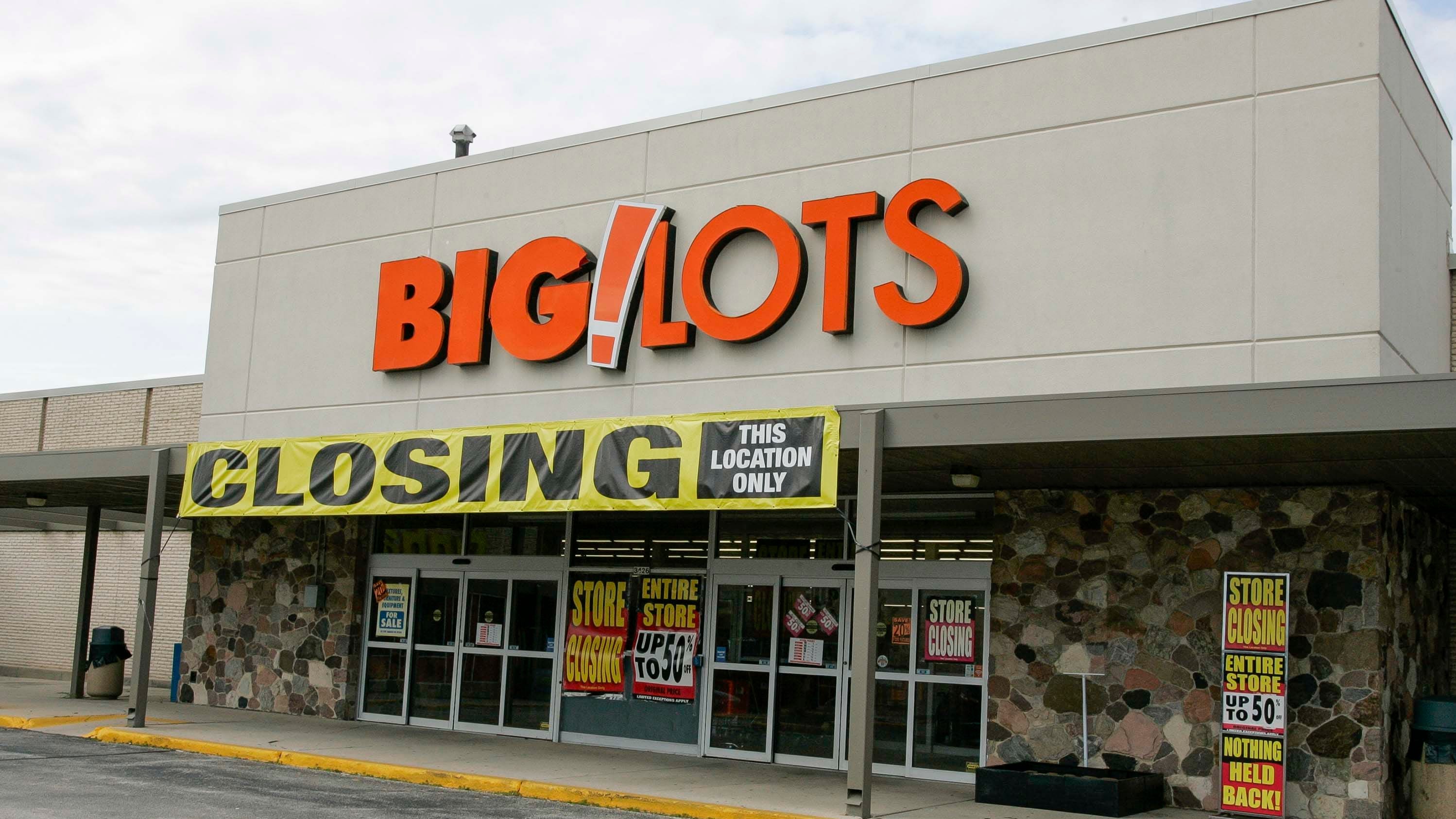 More Big Lots store locations closing as company files for bankruptcy and new owner takes over