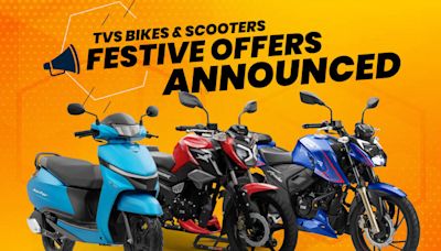 TVS Bikes And Scooters Festive Offers Announced: Low Cost EMI, Discounts And More! - ZigWheels