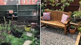 I did up my 'embarrassing' mess of a garden using shop that's cheaper than B&Q