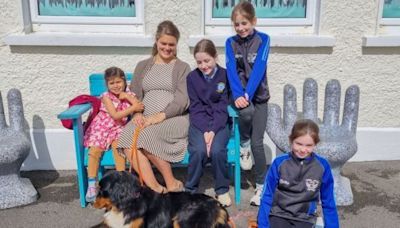 Mali the miracle dog reunited with schoolgirls who spotted her on cliff-edge - Homepage - Western People