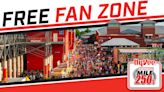 Milwaukee Mile Free Fan Zone opening for 250s Weekend