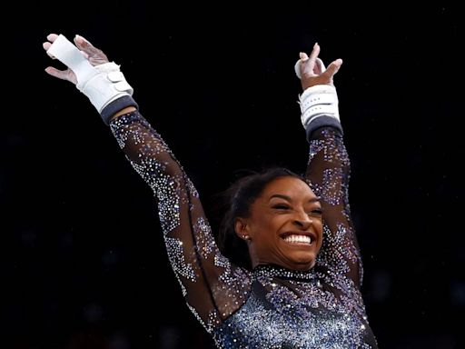 Olympics-Gymnastics-Biles makes long-awaited Olympic return in Paris