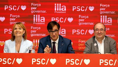 El PSOE subraya que los pactos para gobernar en Cataluña los negociará Salvador Illa sin injerencias de Madrid