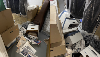 Prosecutors release new photos of ‘highly guarded secrets’ in messy boxes at Trump’s Mar-a-Lago