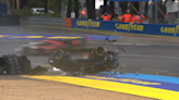 GT Aston Martin Exits Le Mans in a Dramatic Rollover Crash