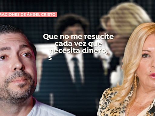 Polémicas palabras de Ángel Cristo: "Mi hermana Sofía iba al circo porque había dinero y drogas"