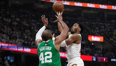 Cavaliers star guard Donovan Mitchell to miss Game 4 against the Celtics with a strained left calf