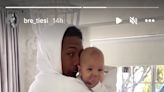 Bre Tiesi Shares Sweet Video of Nick Cannon Matching with Baby Legendary as Son Turns 3 Months