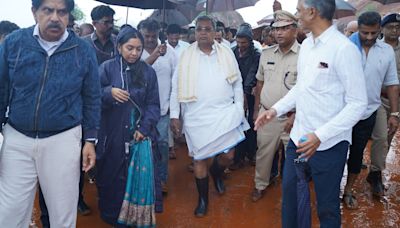 No negligence or delay in rescue works, Karnataka CM Siddaramaiah visits landslide-hit area
