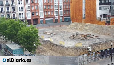 Las obras del nuevo edificio del Obispado de Bilbao quedan paralizadas tras la quiebra de la constructora