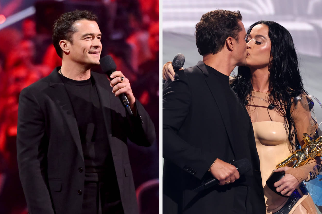 “I Fell In Love With Her As Katheryn Hudson”: Orlando Bloom Honored Katy Perry With An Adorable Speech At The VMAs