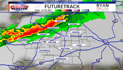 WEATHER NOW: Chance for a few severe storms tonight that could keep things cooler on Sunday