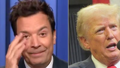 Jimmy Fallon Left Momentarily Speechless By Trump's Wild Story About Putin