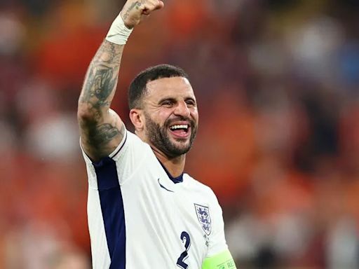 Kyle Walker's special tribute to wife Annie Kilner and their four kids during Euros - after Lauryn Goodman drama