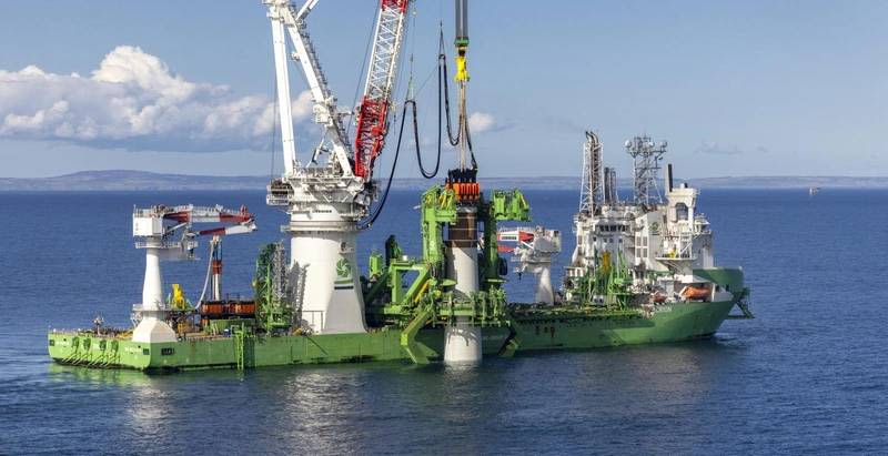 First Foundation Installed for Coastal Virginia Offshore Wind