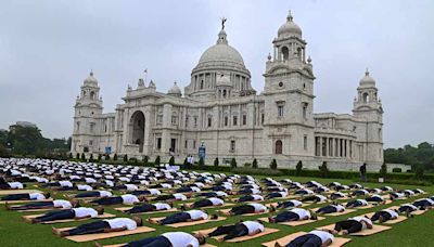 In pictures: International Yoga Day celebrations from Siachen to New York