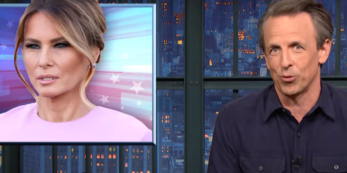 Seth Meyers Spots Trump Trial Fallout That's 'Really Bad News' For Melania