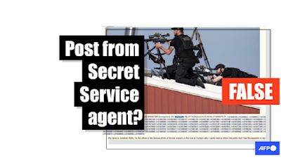 No evidence Secret Service sniper posted 4chan thread