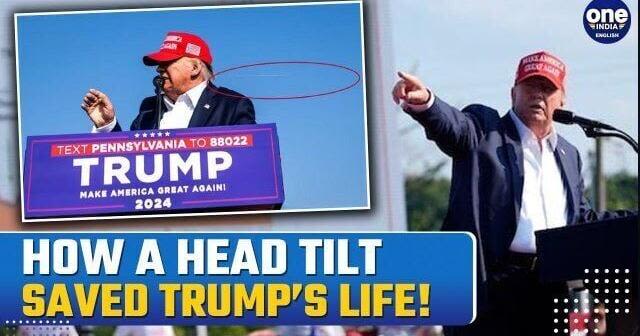 Trump’s Last-Minute Head Tilt Saved His Life| Chilling Photo, Slow-Motion Videos Of Bullet Go Viral