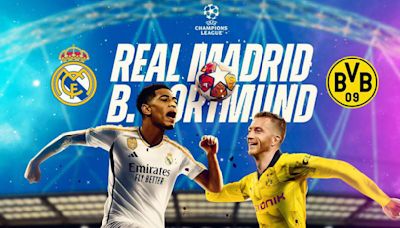 Real Madrid vs. Dortmund en vivo: partido final de la Champions League 2024