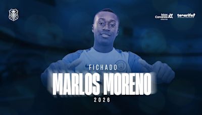 Marlos Moreno regresa a España: Nuevo refuerzo de Tenerife