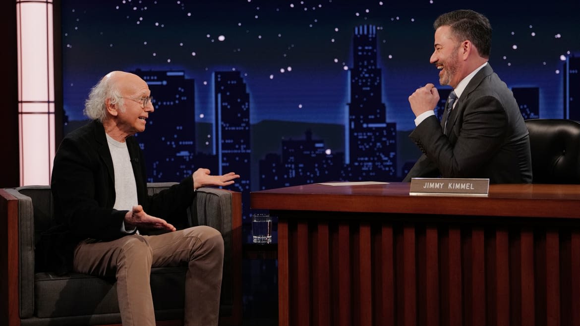 Larry David Admits He Used Richard Lewis’ Death to Avoid Talking to Kimmel