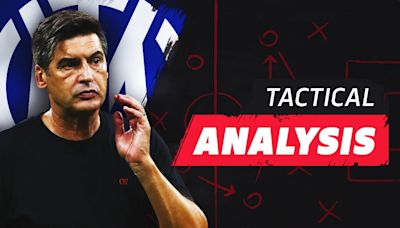 Baiting the press and remaining compact: Tactical analysis of Inter 1-2 AC Milan