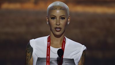 Amber Rose in "political purgatory" after RNC appearance