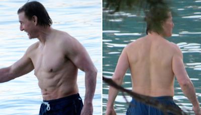 Tom Cruise Shows Off Ripped Bod On Spanish Beach Amid New Film Talks