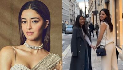 Ananya Panday Enjoys A Charming Stroll In Paris With Younger Sister Rysa Ahead Of An Event - News18