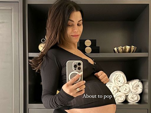 Pregnant Jenna Dewan Says She's 'About to Pop' and Dealing with ‘Lotsa Braxton Hicks’