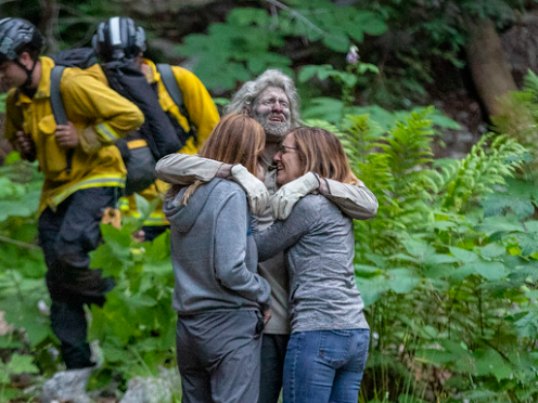 Missing hiker survives by drinking water gathered in boot