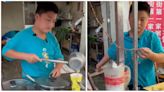 11-year-old boy in China helps single dad run food stand for 17 hours a day