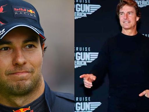 Checo Pérez confesó que le gustaría que Tom Cruise lo interprete en una película o serie