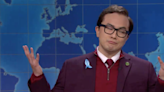 SNL stars can’t stop laughing in brutal George Santos skit