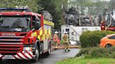 East Kilbride families left homeless after devastating blaze see homes go on fire again