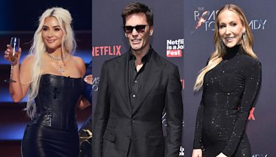 Kim Kardashian Embraces the Corset Look, Nikki Glaser Sparkles and More Celebrity Style at Tom Brady’s ‘Greatest Roast...